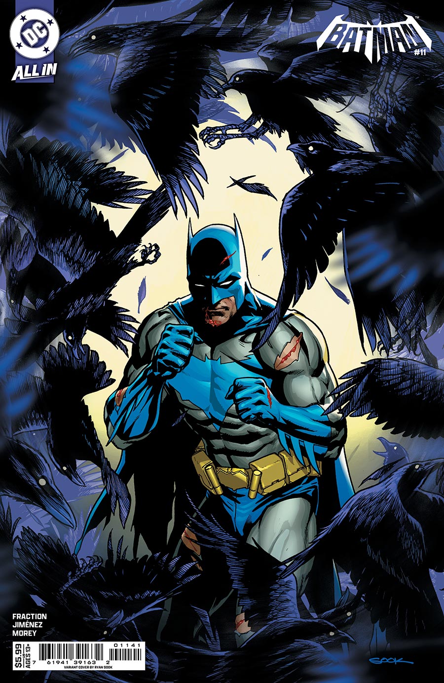 Batman Vol 4 #11 Cover D Variant Ryan Sook Card Stock Cover (DC All In)