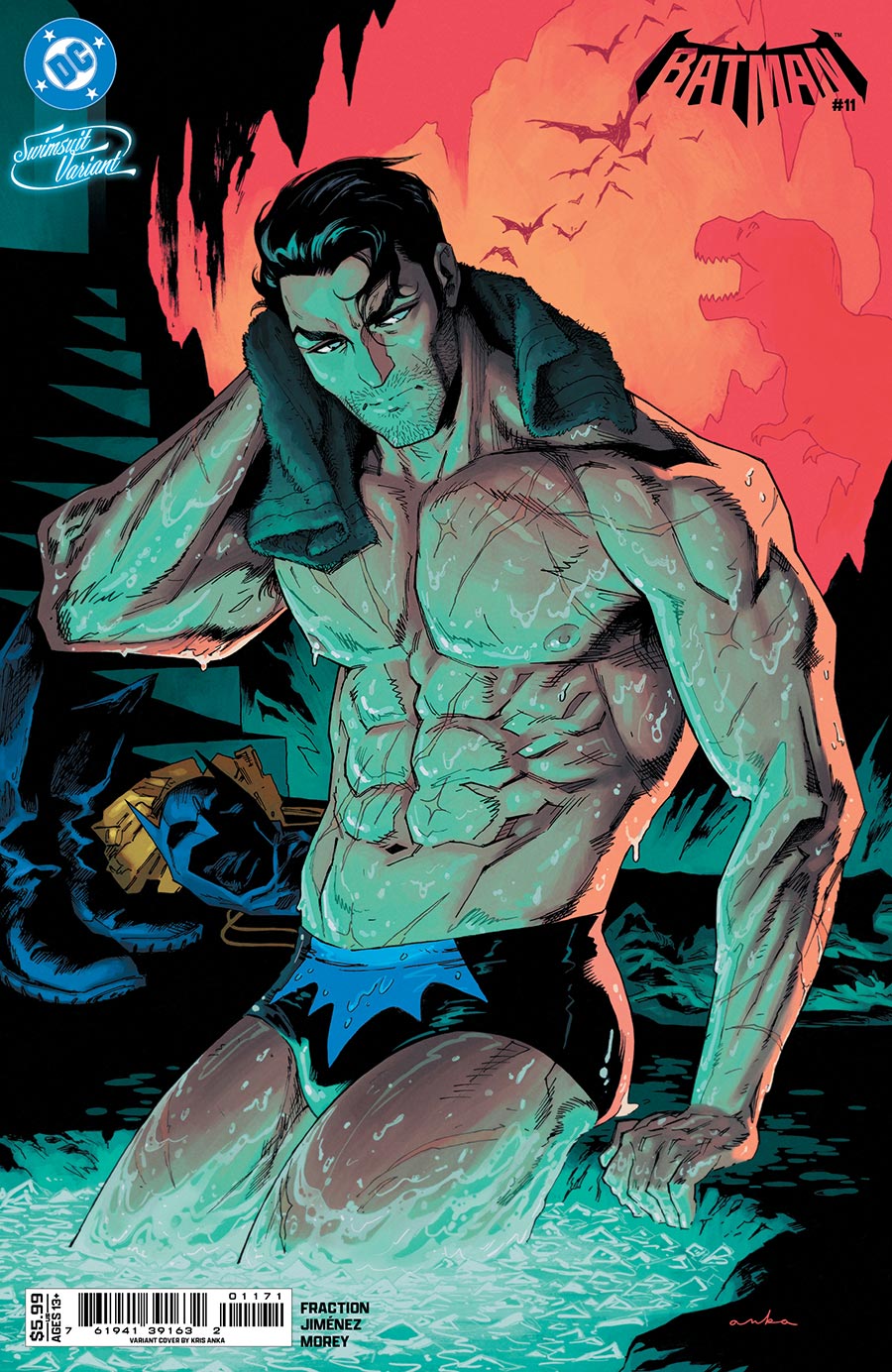 Batman Vol 4 #11 Cover F Variant Chris Anka Swimsuit Card Stock Cover (DC All In)