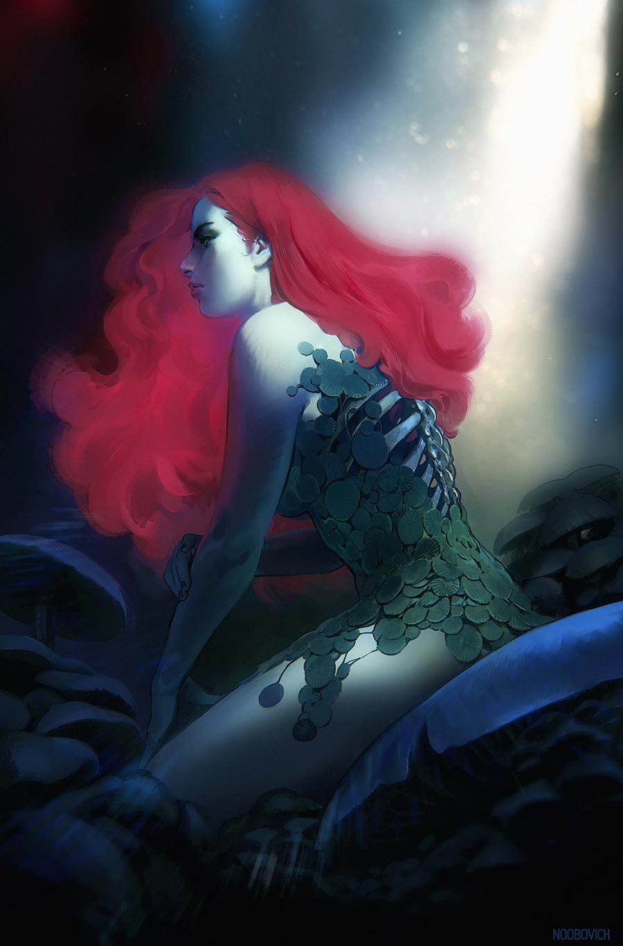 Poison Ivy #46 Cover B Variant Noobovich Card Stock Cover (DC All In)