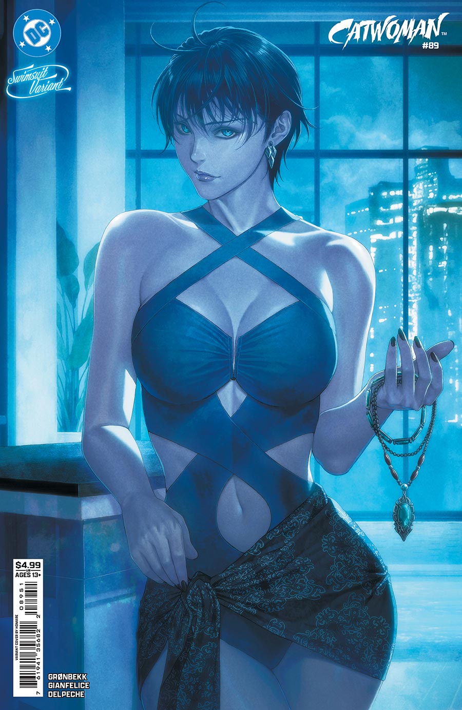 Catwoman Vol 5 #89 Cover E Variant Homare Swimsuit Card Stock Cover (DC All In)