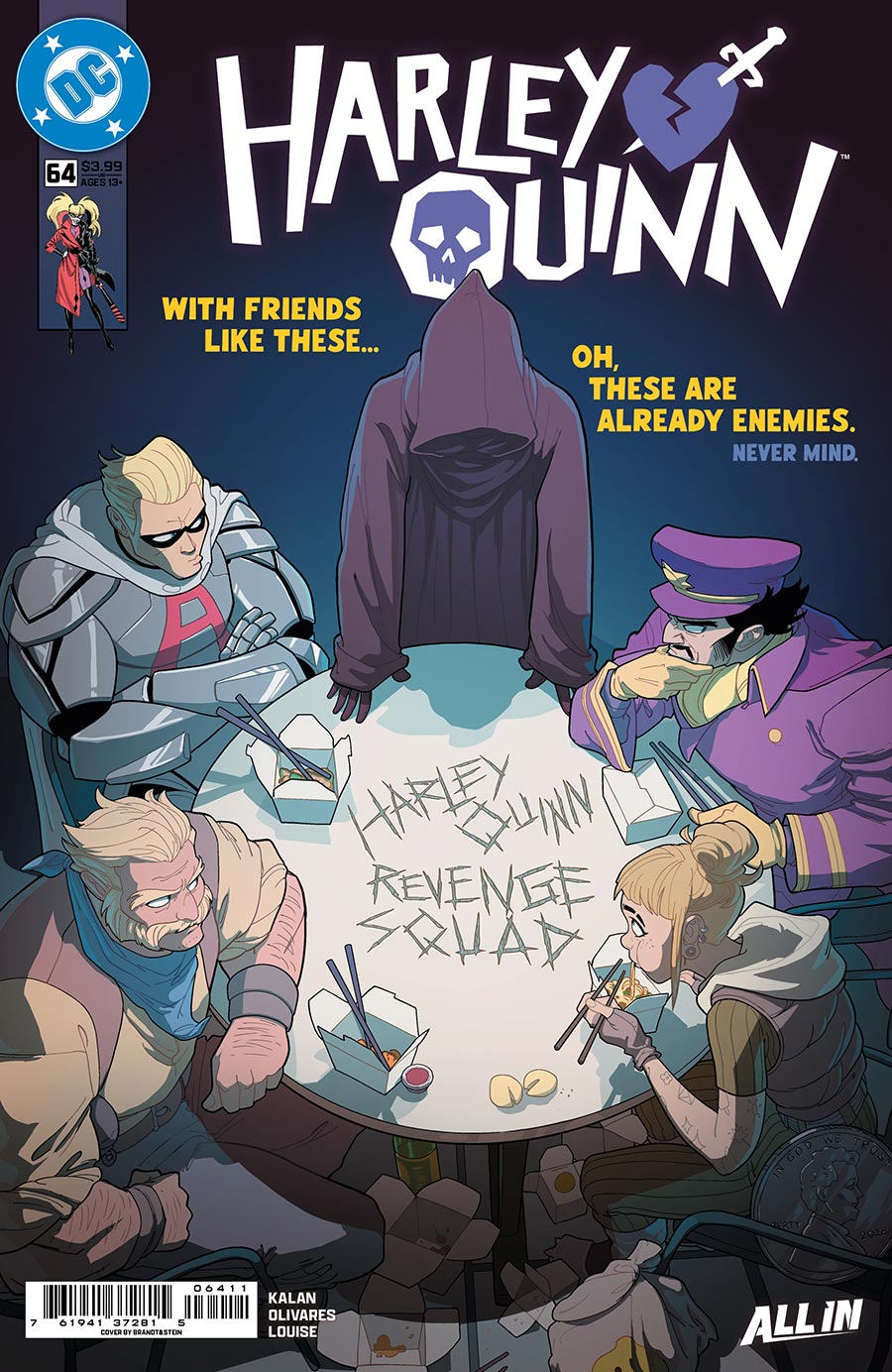 Harley Quinn Vol 4 #64 Cover A Regular Brandt&Stein Cover (DC All In)