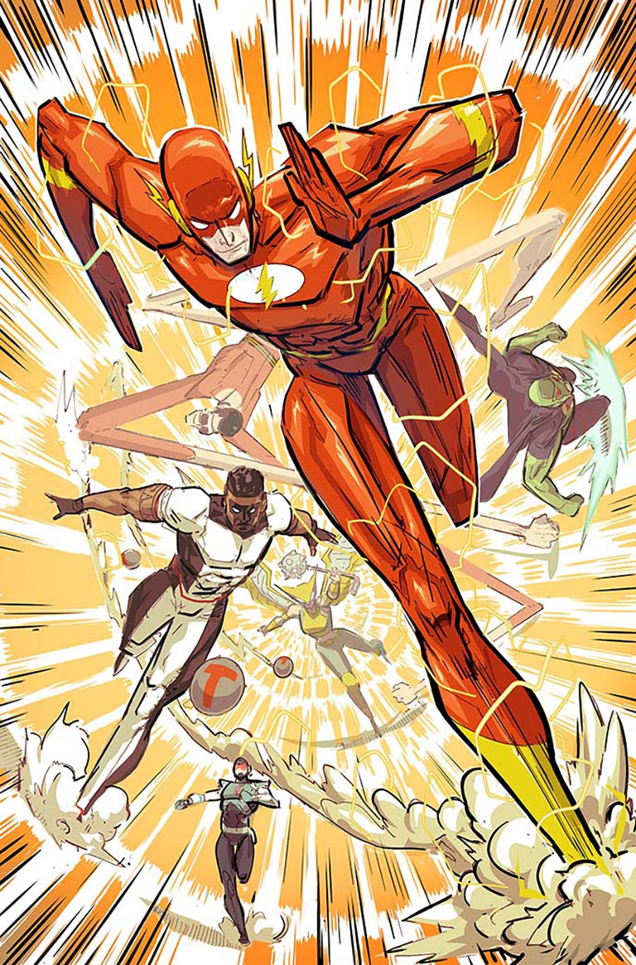Flash Vol 6 #35 Cover B Variant Riley Rossmo Card Stock Cover (DC All In)