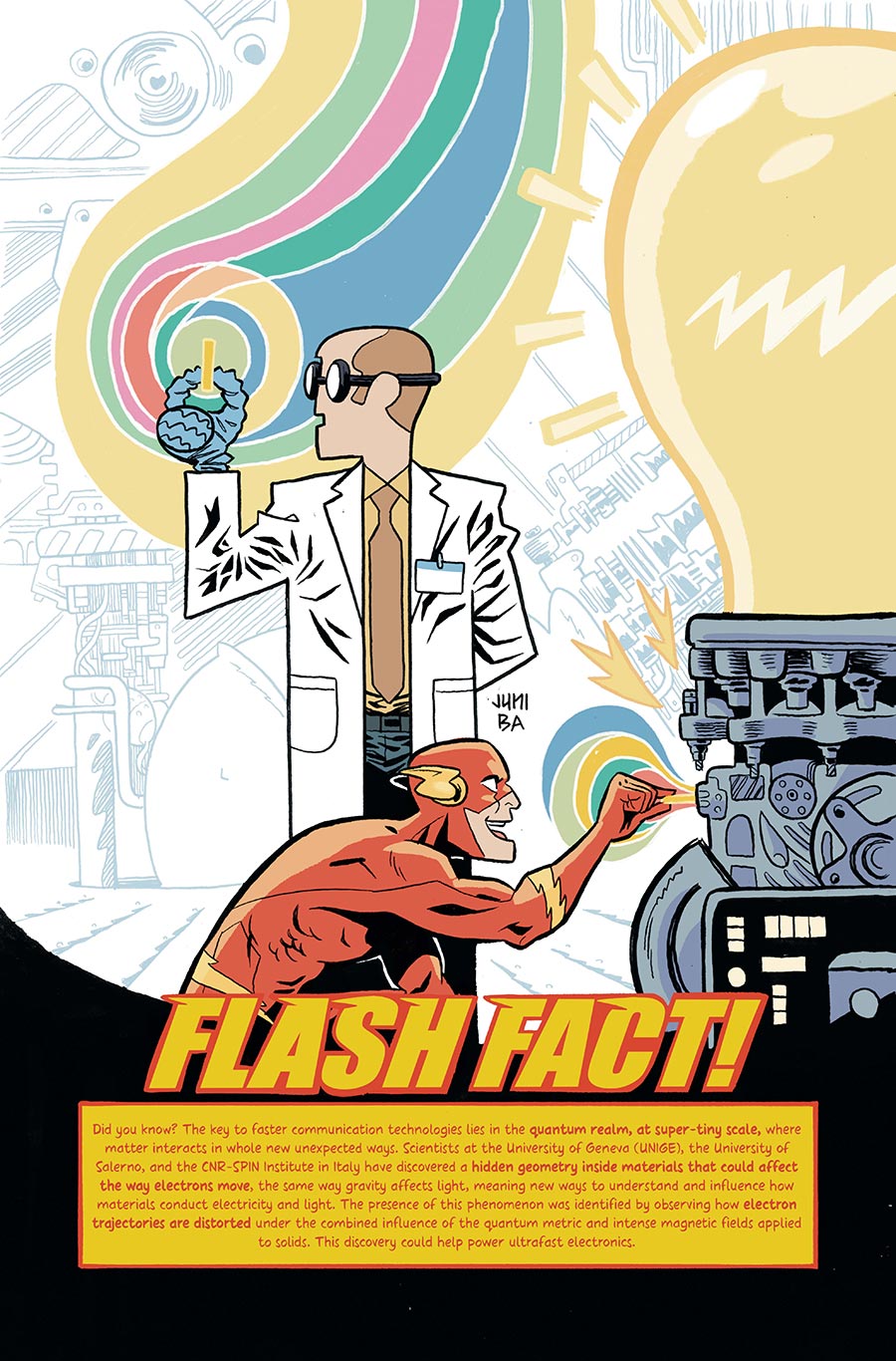 Flash Vol 6 #35 Cover C Variant Juni Ba Card Stock Cover (DC All In)