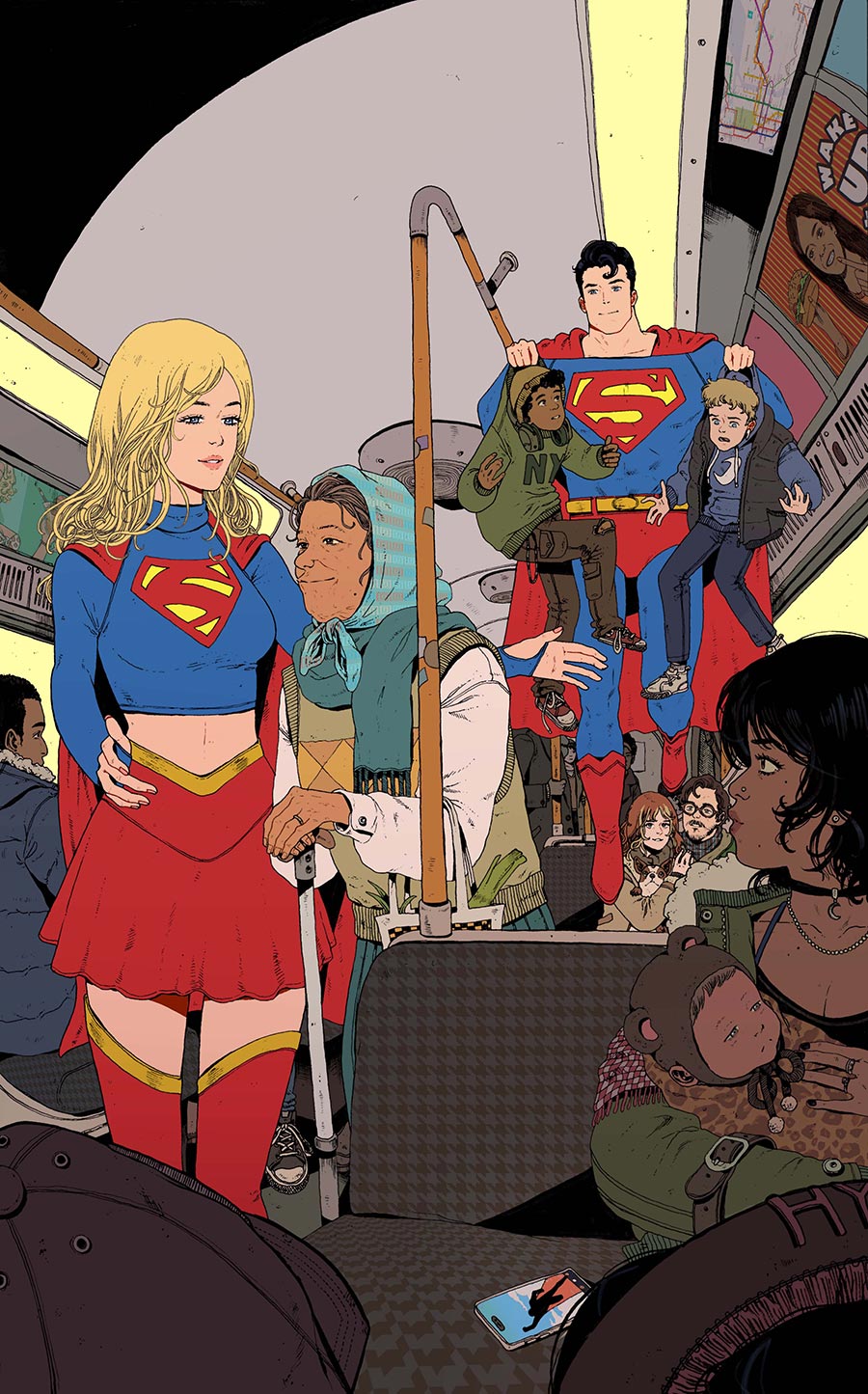 Superman Unlimited #15 Cover B Variant Zoe Thorogood Card Stock Cover (DC All In)(The Reign Of The Superboys Tie-In)