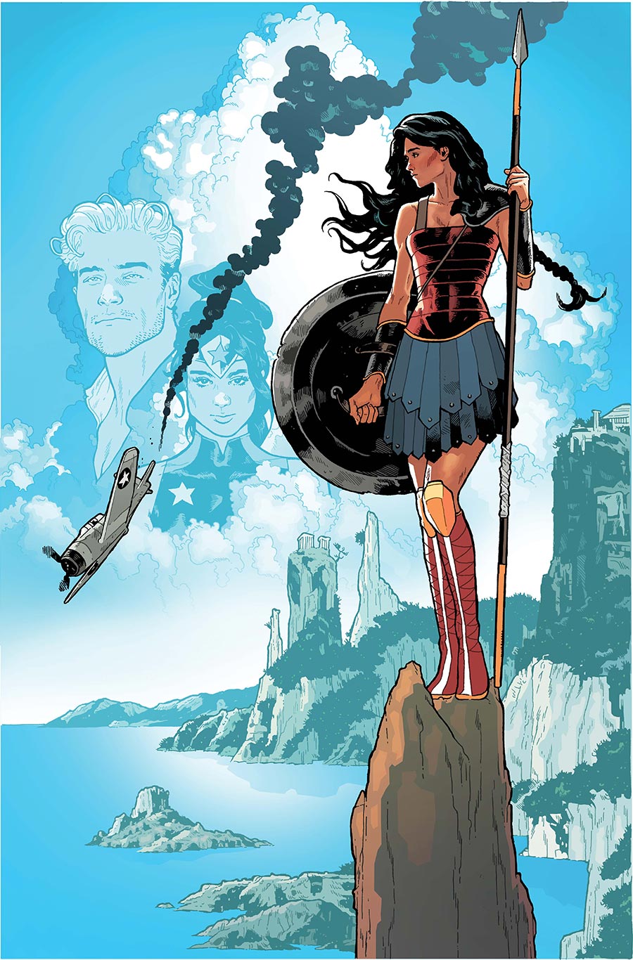 Wonder Woman Vol 6 #35 Cover A Regular Jeff Spokes Cover (DC All In)