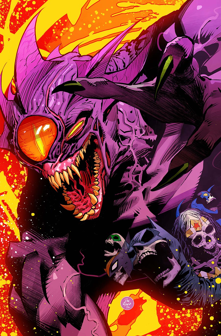 Justice League Unlimited #21 Cover A Regular Dan Mora Cover (DC All In)