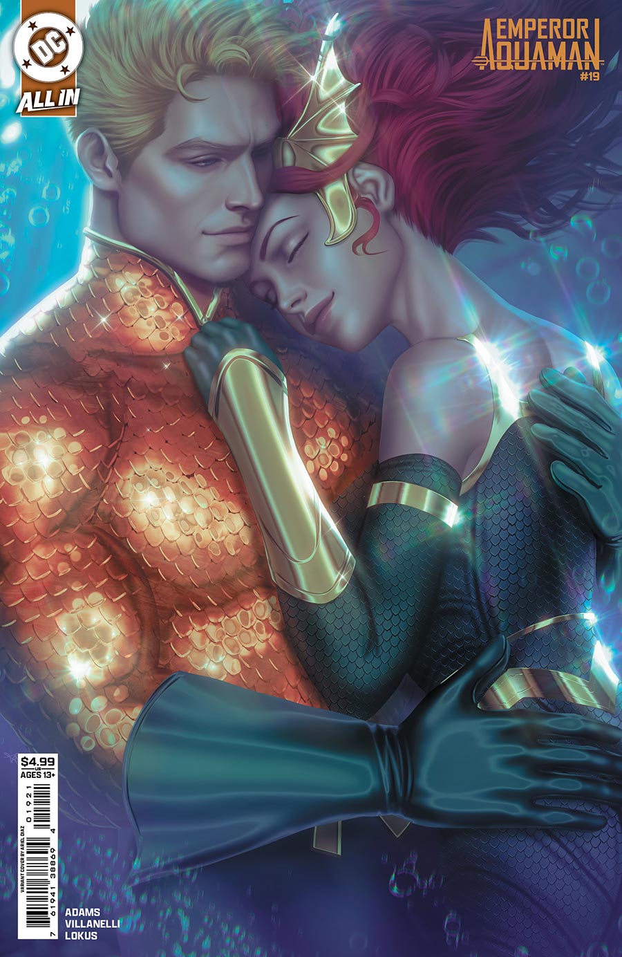Emperor Aquaman #19 Cover B Variant Ariel Diaz Card Stock Cover (DC All In)