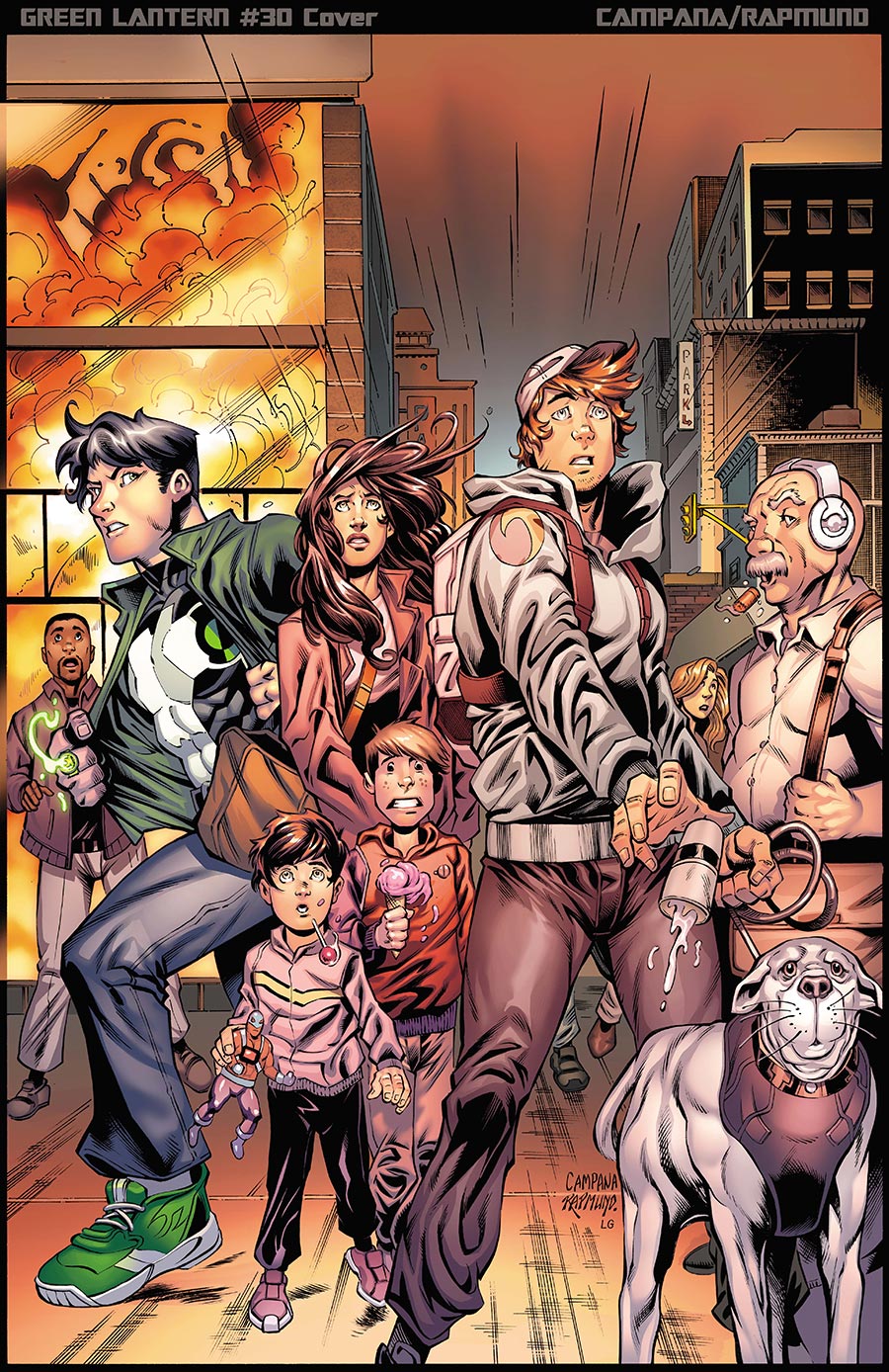 Green Lantern Vol 8 #37 Cover C Variant Chris Campana & Norm Rapmund Card Stock Cover (DC All In)