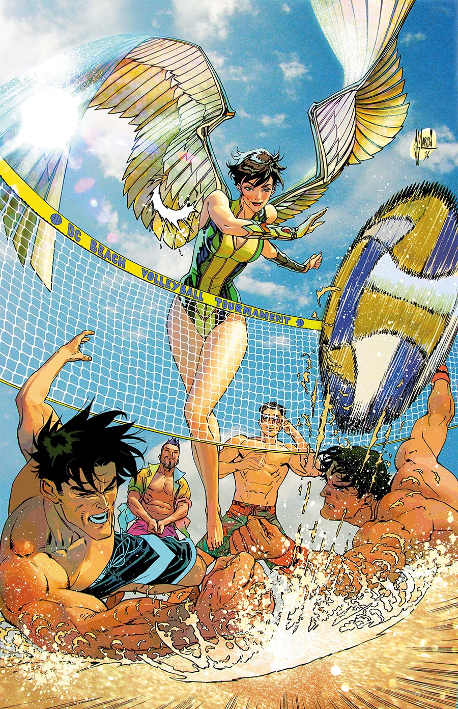 DCs Hawk-Girl Summer #1 (One Shot) Cover A Regular Guillem March Cover