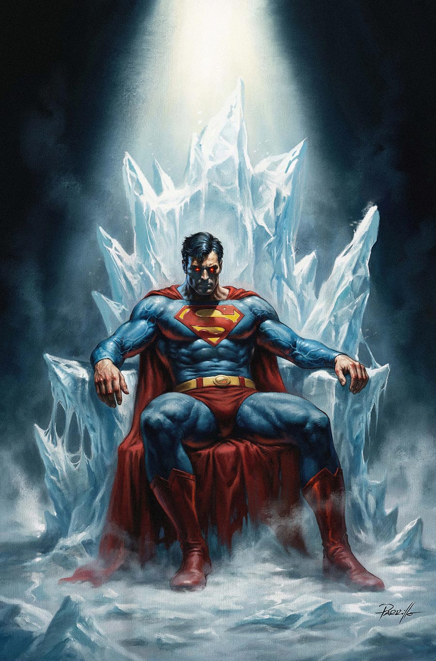 Adventures Of Superman Book Of El #10 Cover B Variant Lucio Parrillo Card Stock Cover