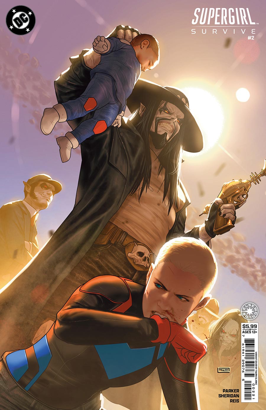 Supergirl Survive #2 Cover B Variant Taurin Clarke Card Stock Cover