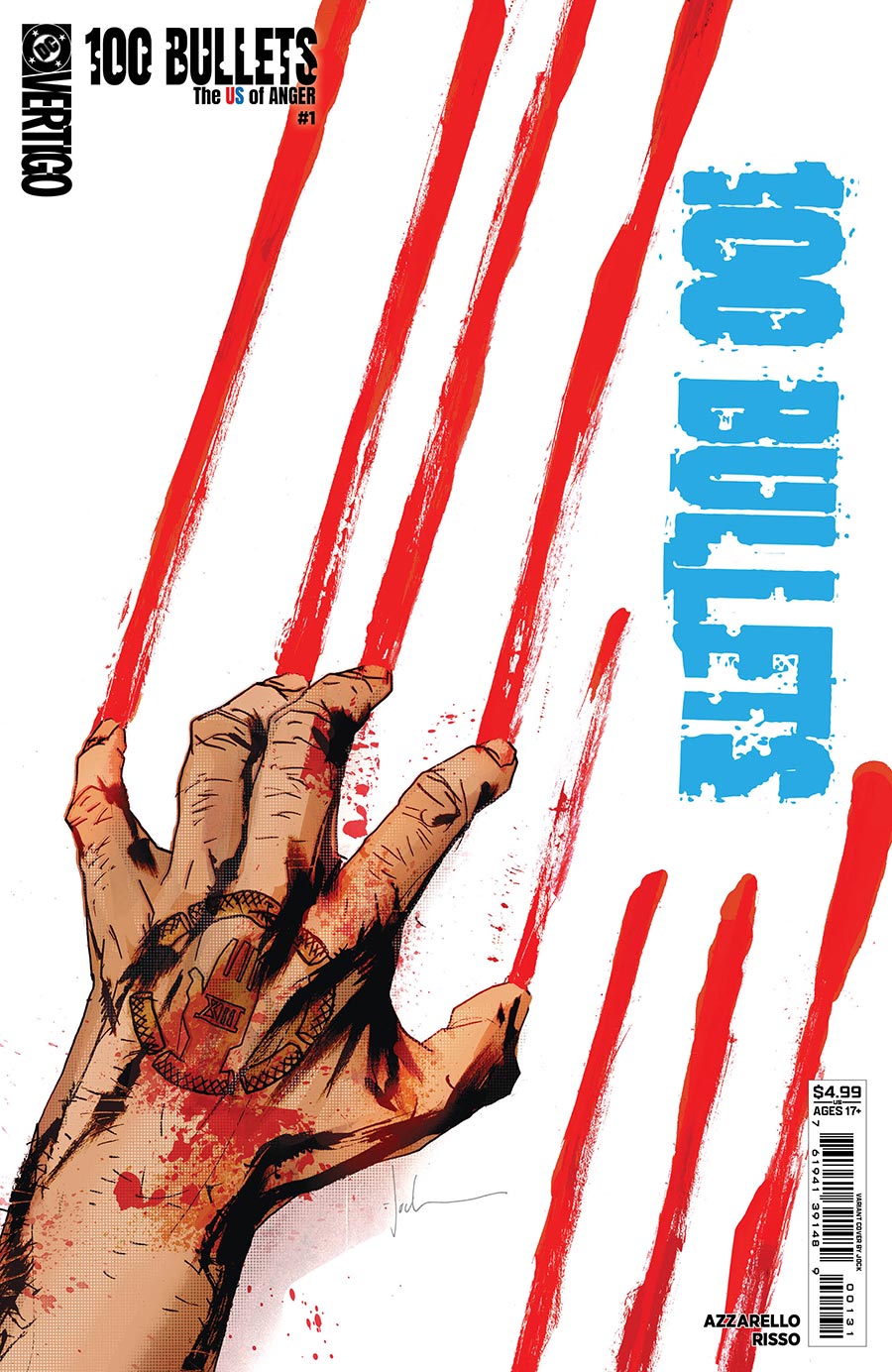 100 Bullets The US Of Anger #1 Cover B Variant Jock Card Stock Cover