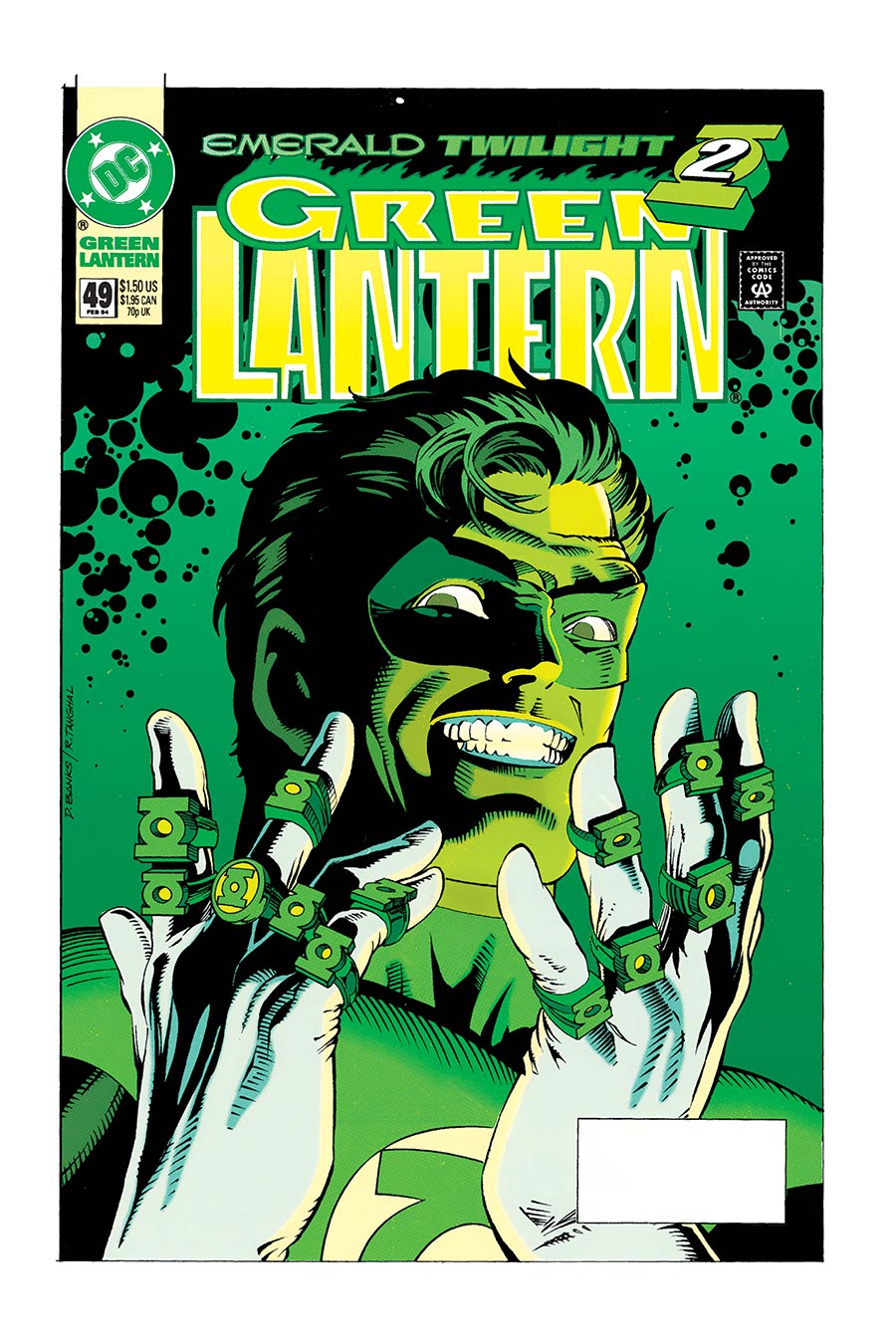 Green Lantern Vol 3 #49 Facsimile Edition Cover C Variant Darryl Banks Foil Cover