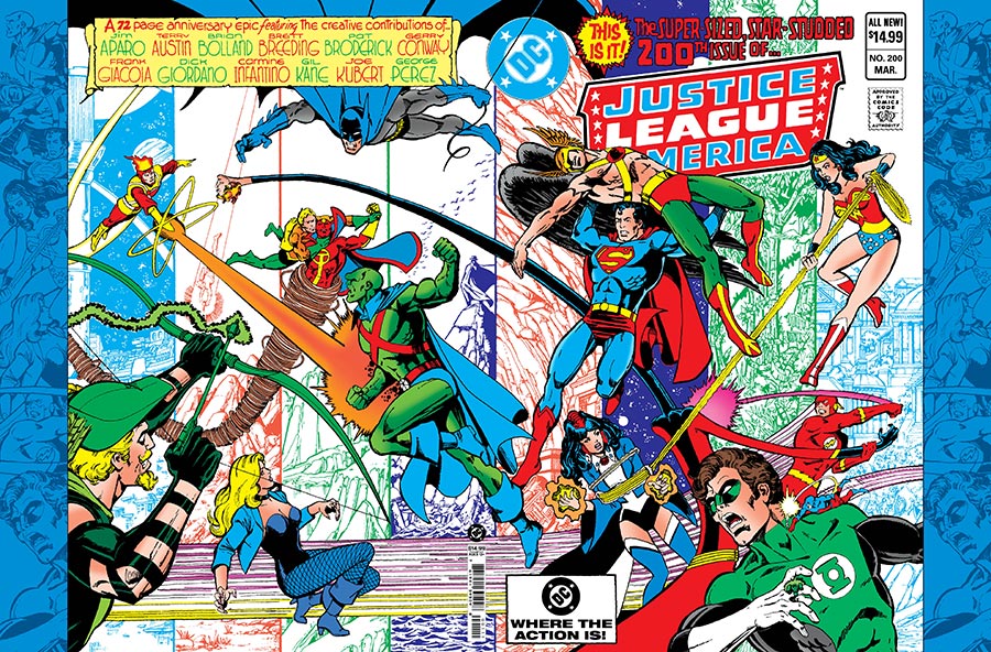 Justice League Of America #200 Facsimile Edition Cover A Regular George Perez Cover