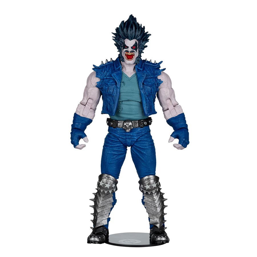 DC McFarlane Collector Edition Wave 14 Lobo Platinum Edition 7-Inch Action Figure