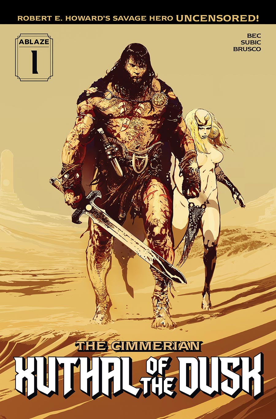 Cimmerian Xuthal Of The Dusk #1 Cover B Variant Stevan Subic Cover