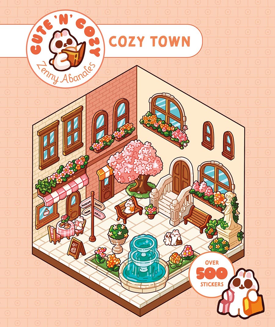 Cute n Cozy Sticker Therapy Cute n Cozy Town TP