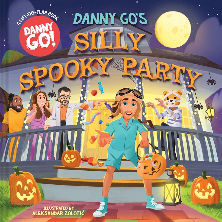 Danny Go Danny Gos Silly Spooky Party A Lift-The-Flap Book HC