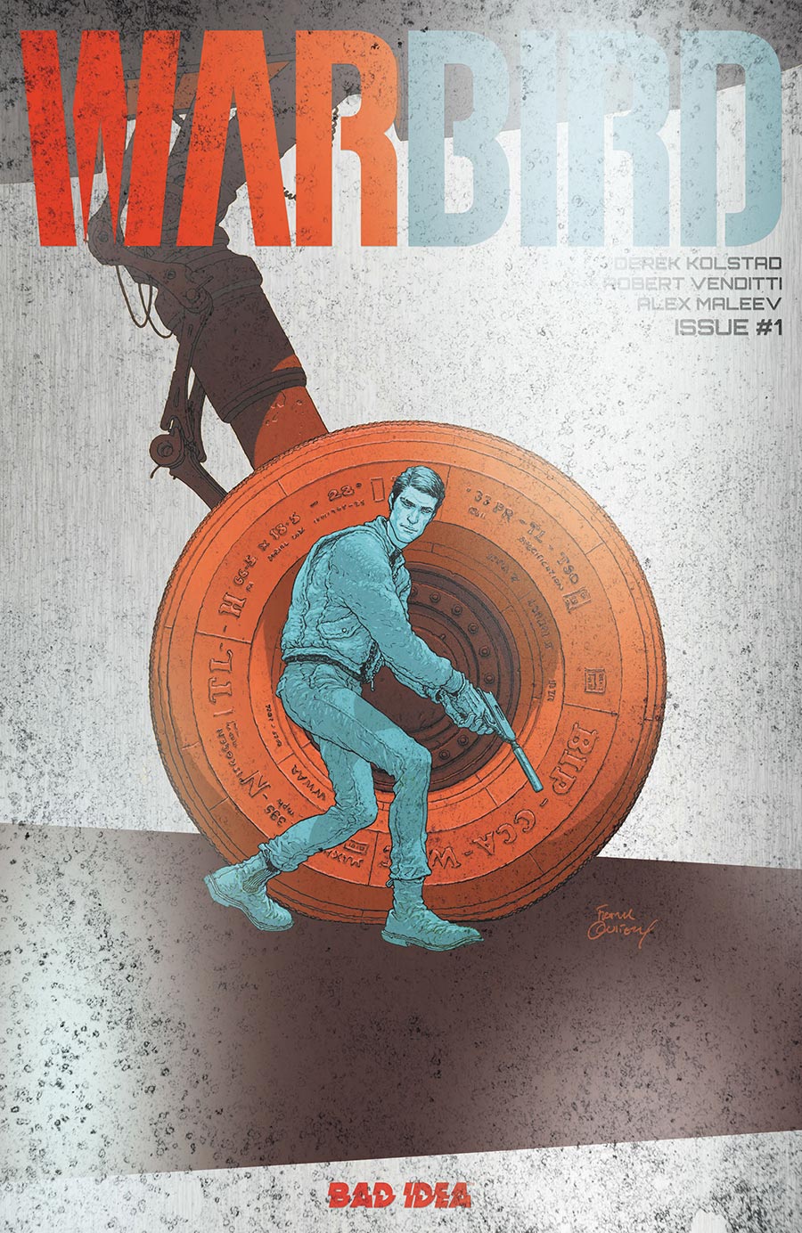 Warbird #1 Cover H Incentive Frank Quitely Jet Metal Edition