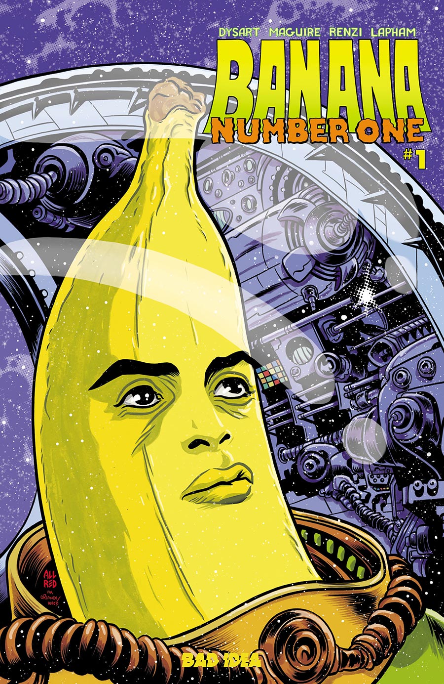 Banana Number One #1 (One Shot) Cover A Regular Michael Allred Cover