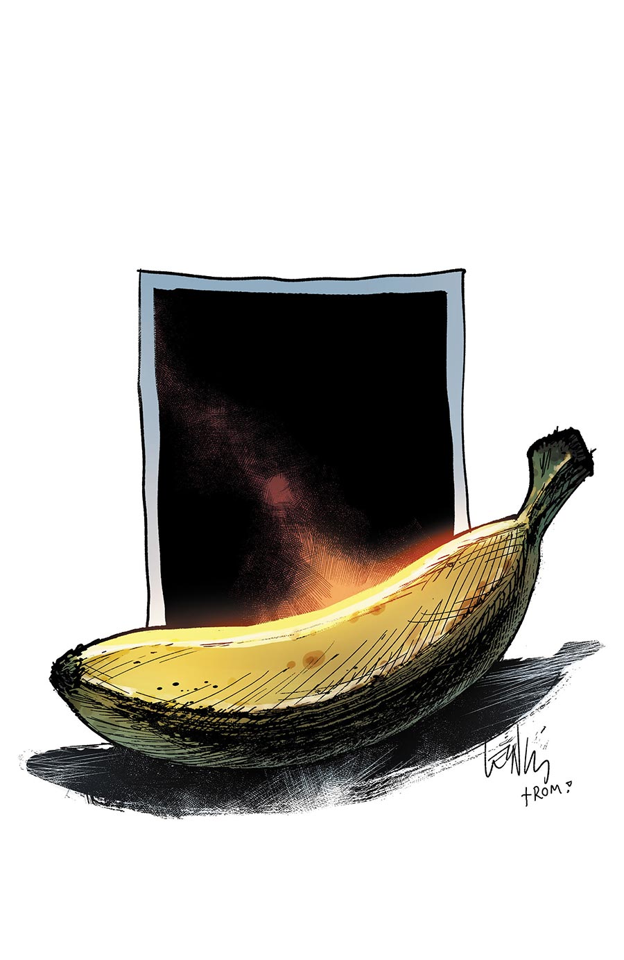 Banana Number One #1 (One Shot) Cover G Incentive Leinil Francis Yu Banana Virgin Cover