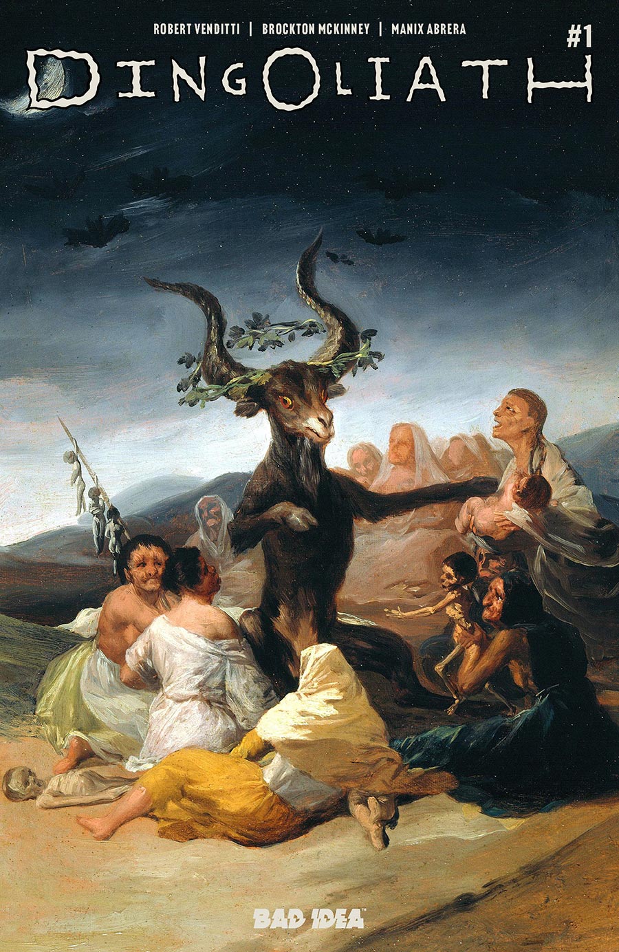 Dingoliath #1 (One Shot) Cover B Variant Francisco de Goya Old Masters Cover