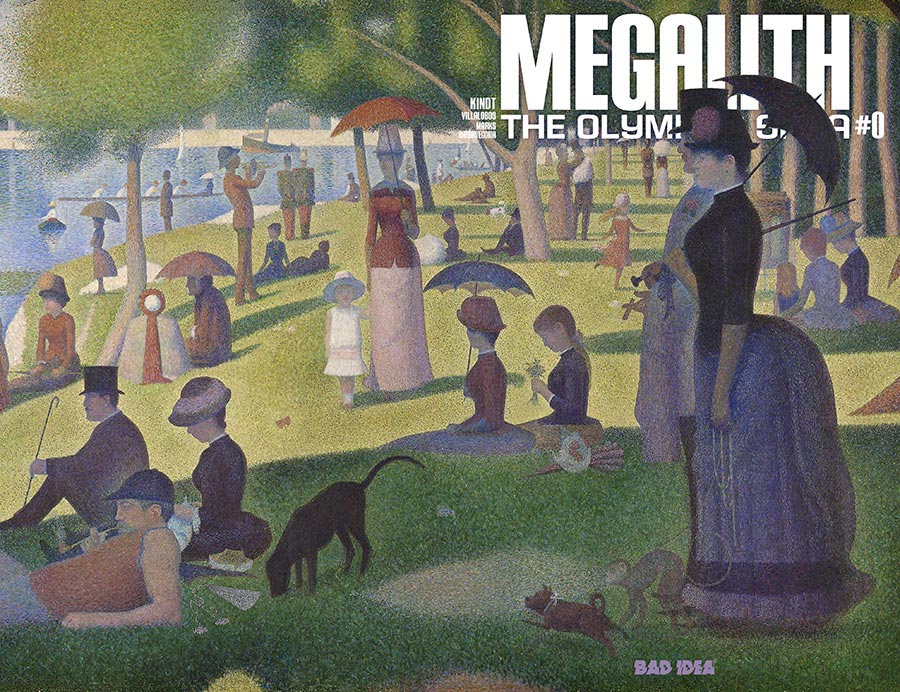 Olympus Saga Megalith #0 Cover C Variant Georges-Pierre Seurat Old Masters Cover