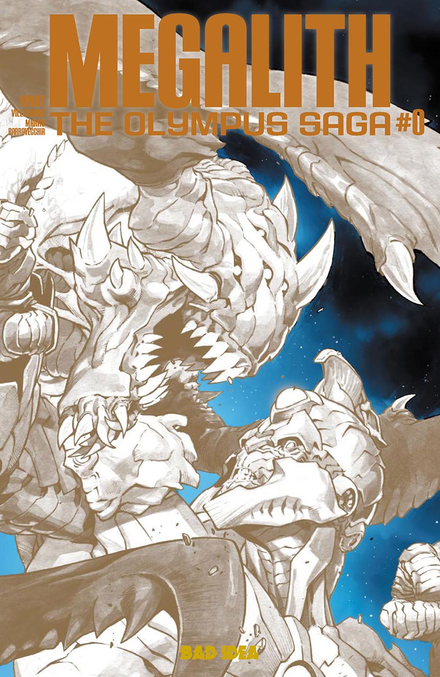 Olympus Saga Megalith #0 Cover F Incentive Jerome Opena Metallic Ink Variant Cover