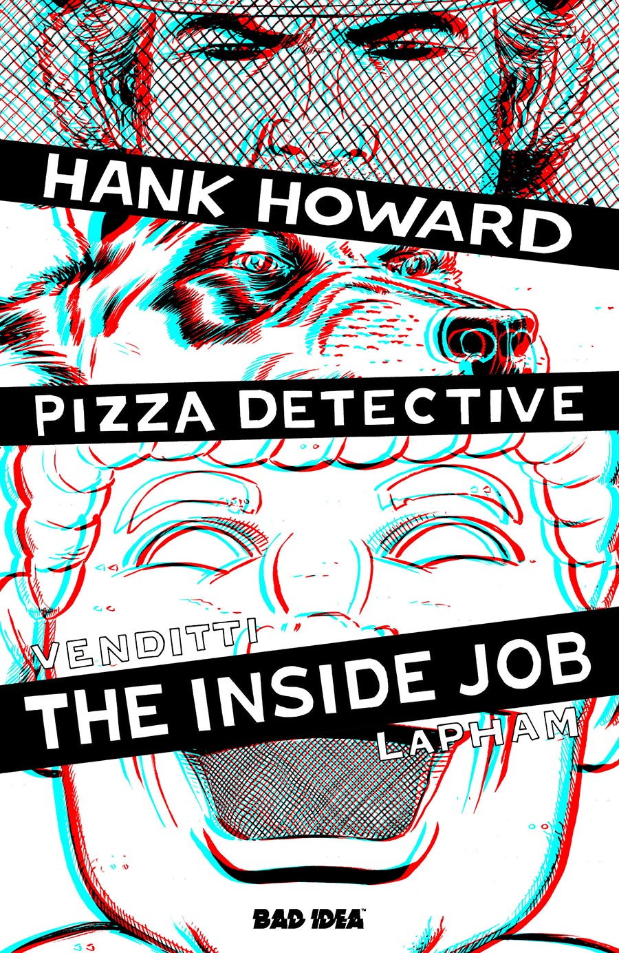 Hank Howard Pizza Detective The Inside Job #1 (One Shot) Cover G Incentive David Lapham 3D Edition