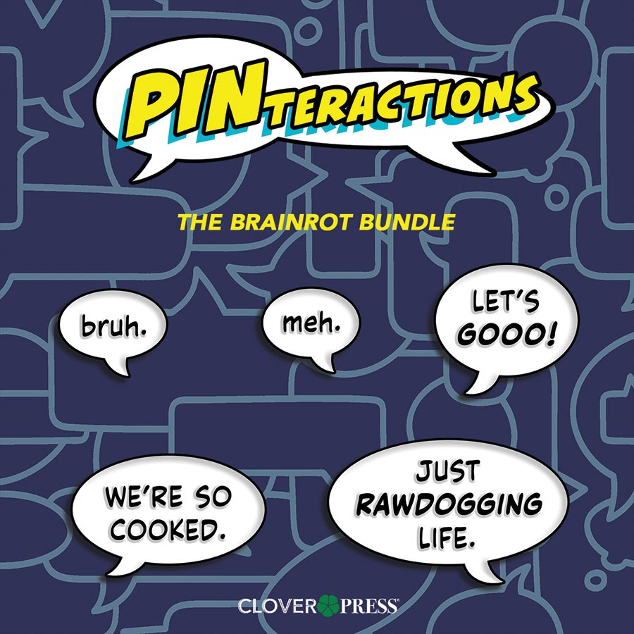 Pinteractions Enamel Pin - The Brainrot (Bundle Of 5)
