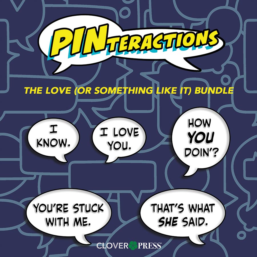Pinteractions Enamel Pin - The Love (Or Something Like It) (Bundle Of 5)