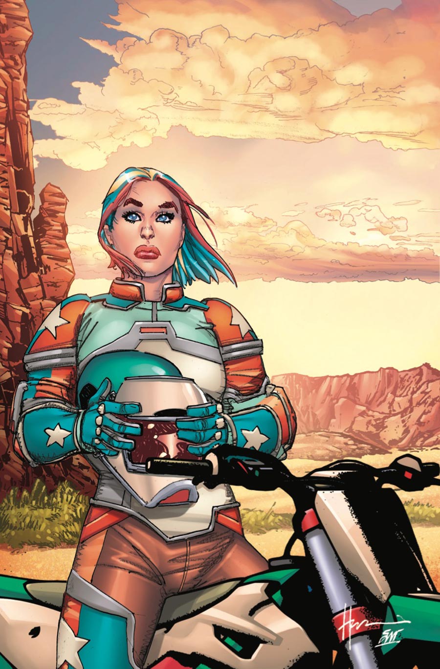 Team America Racing Full Throttle Edition #1 (One Shot) Cover C Variant Howard Chaykin Virgin Cover