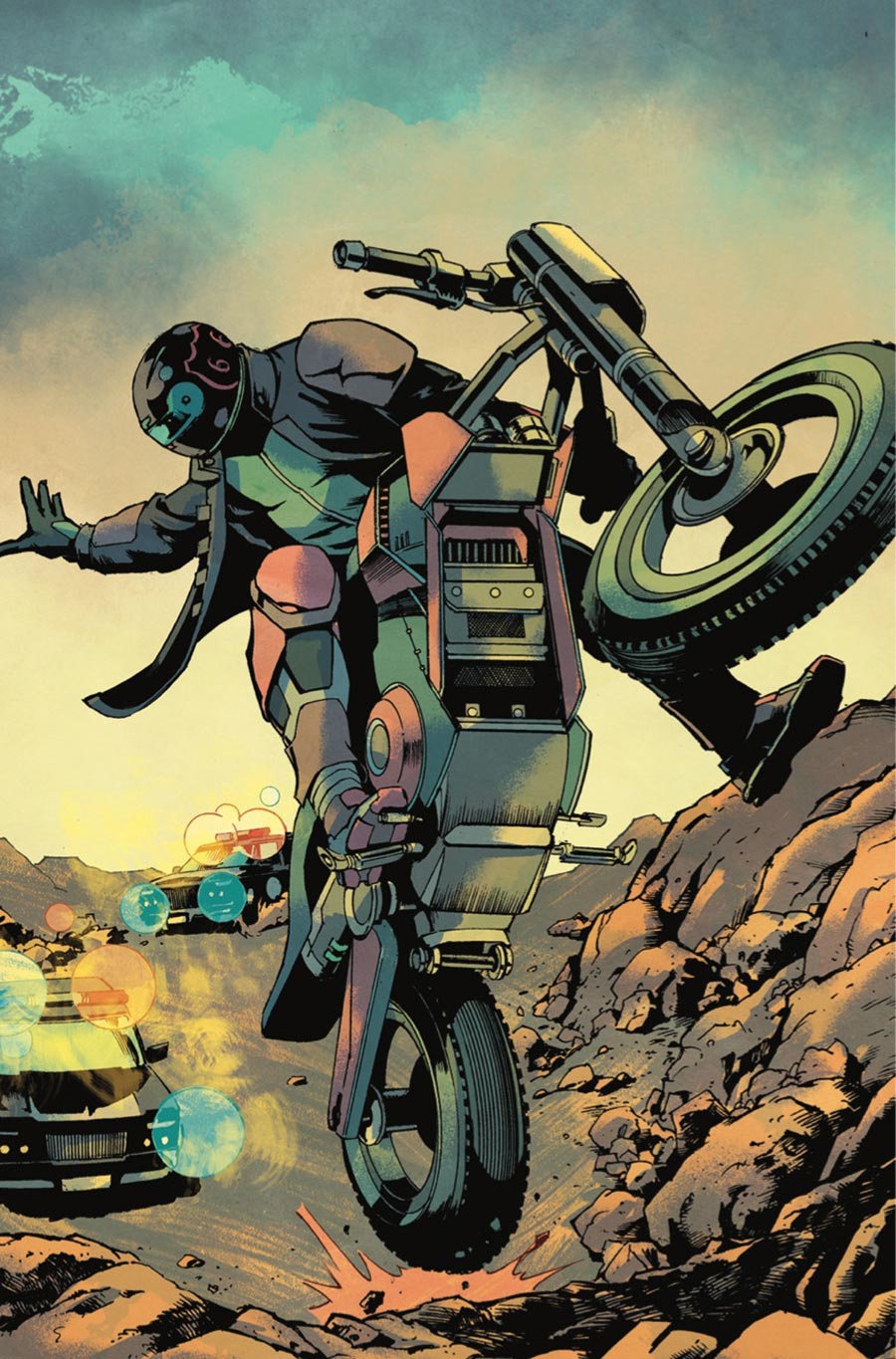 Team America Racing Full Throttle Edition #1 (One Shot) Cover D Variant Javier Saltares Virgin Cover