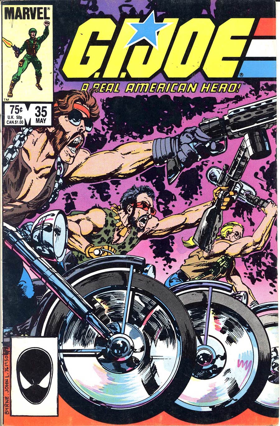 GI Joe A Real American Hero #35 Cover B 2nd Ptg