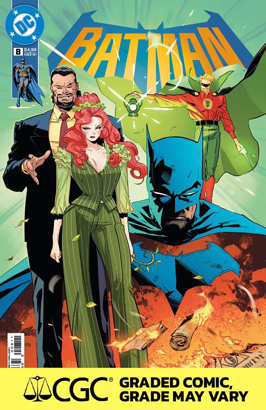 Batman Vol 4 #8 Cover I DF CGC Graded 9.6 Or Higher