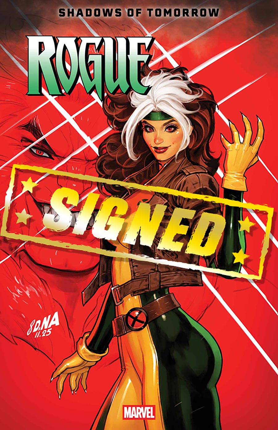 Rogue Vol 4 #4 Cover E DF Signed By Erica Schultz