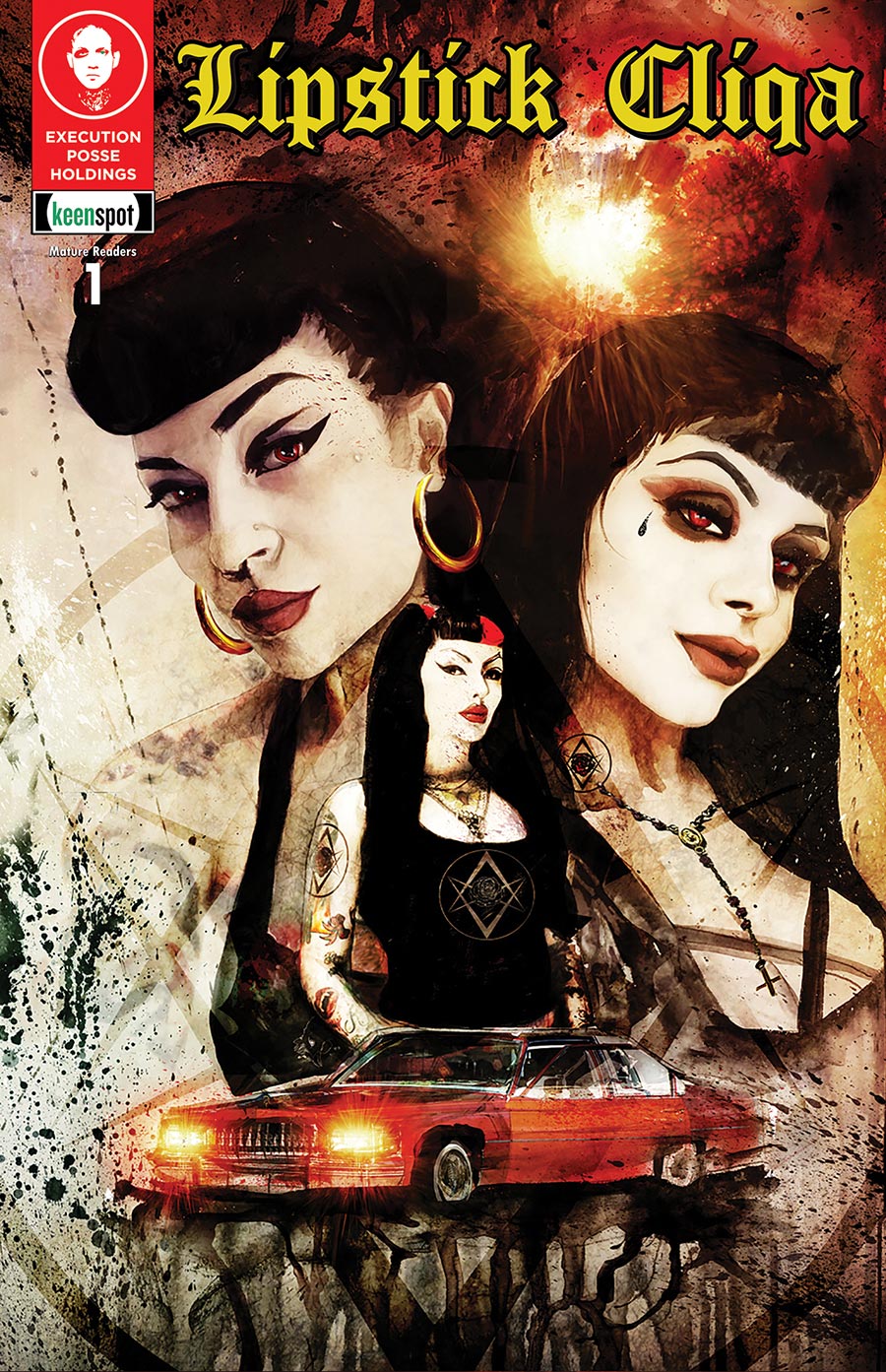 Lipstick Cliqa Deluxe Edition #1 Cover B Variant Rob Prior Cover