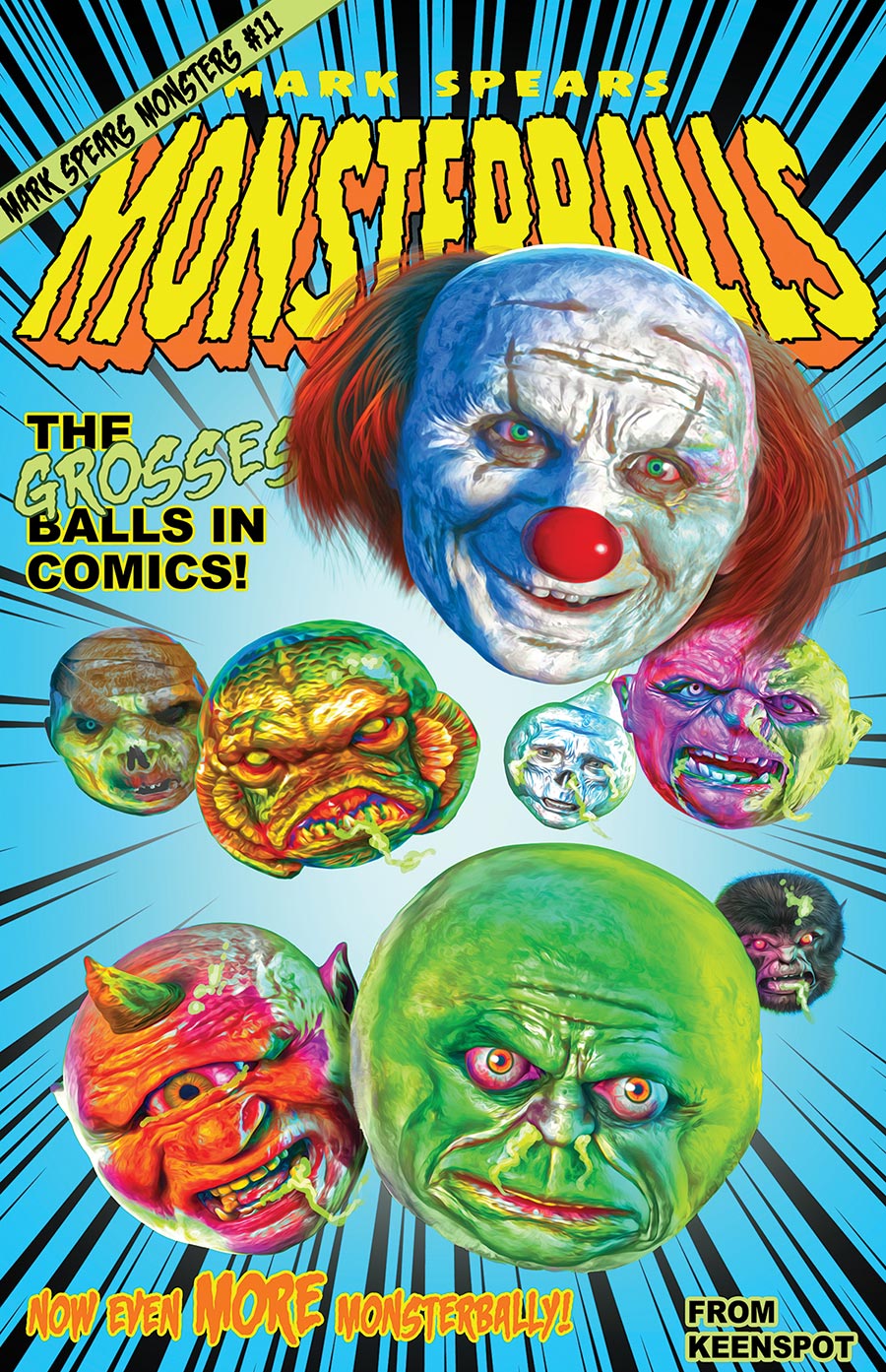 Mark Spears Monsters #11 Cover E Variant Mark Spears Monsterballs Cover