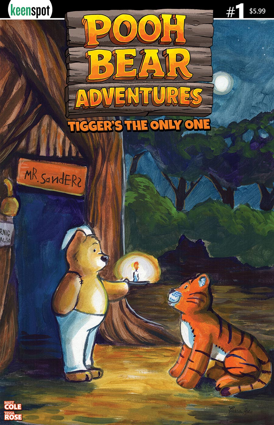 Pooh Bear Adventures Tiggers The Only One #1 (One Shot) Cover A Regular Tessa Rose Cover