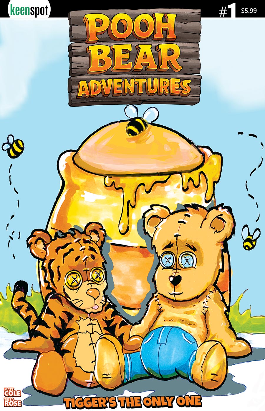 Pooh Bear Adventures Tiggers The Only One #1 (One Shot) Cover C Variant Ken Salinas Cover