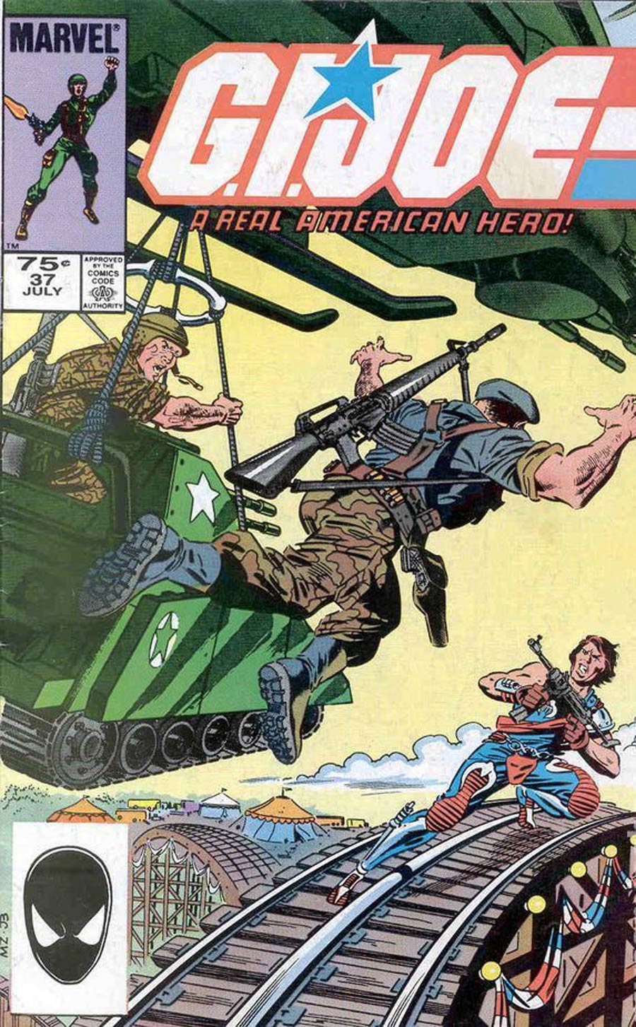 GI Joe A Real American Hero #37 Cover B 2nd Ptg