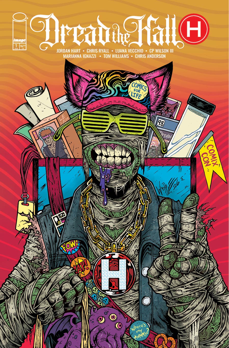 Dread The Hall H 2026 #1 (One Shot) Cover A Regular Maria Wolf Cover