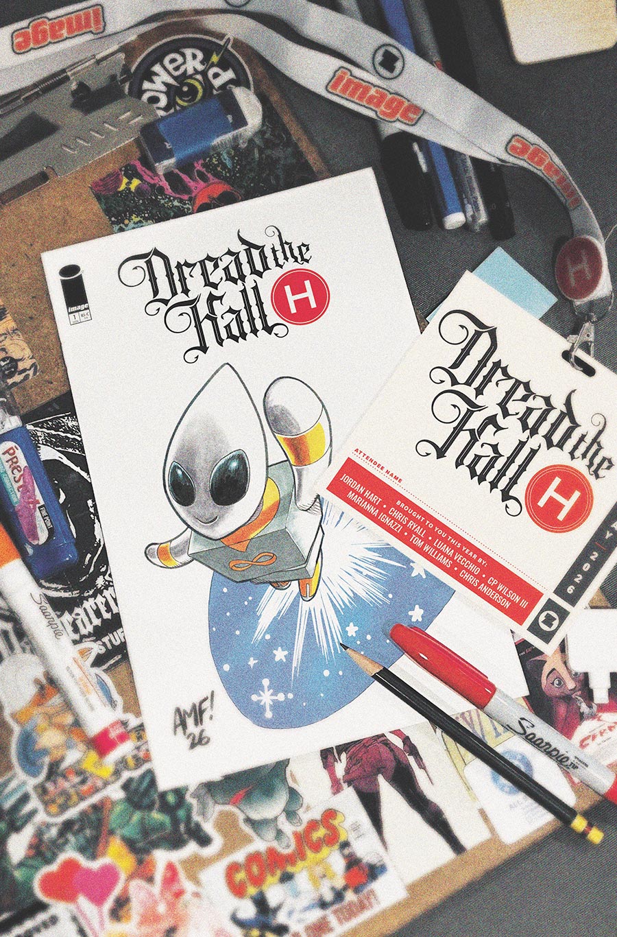 Dread The Hall H 2026 #1 (One Shot) Cover D Incentive Tony Fleecs Variant Cover
