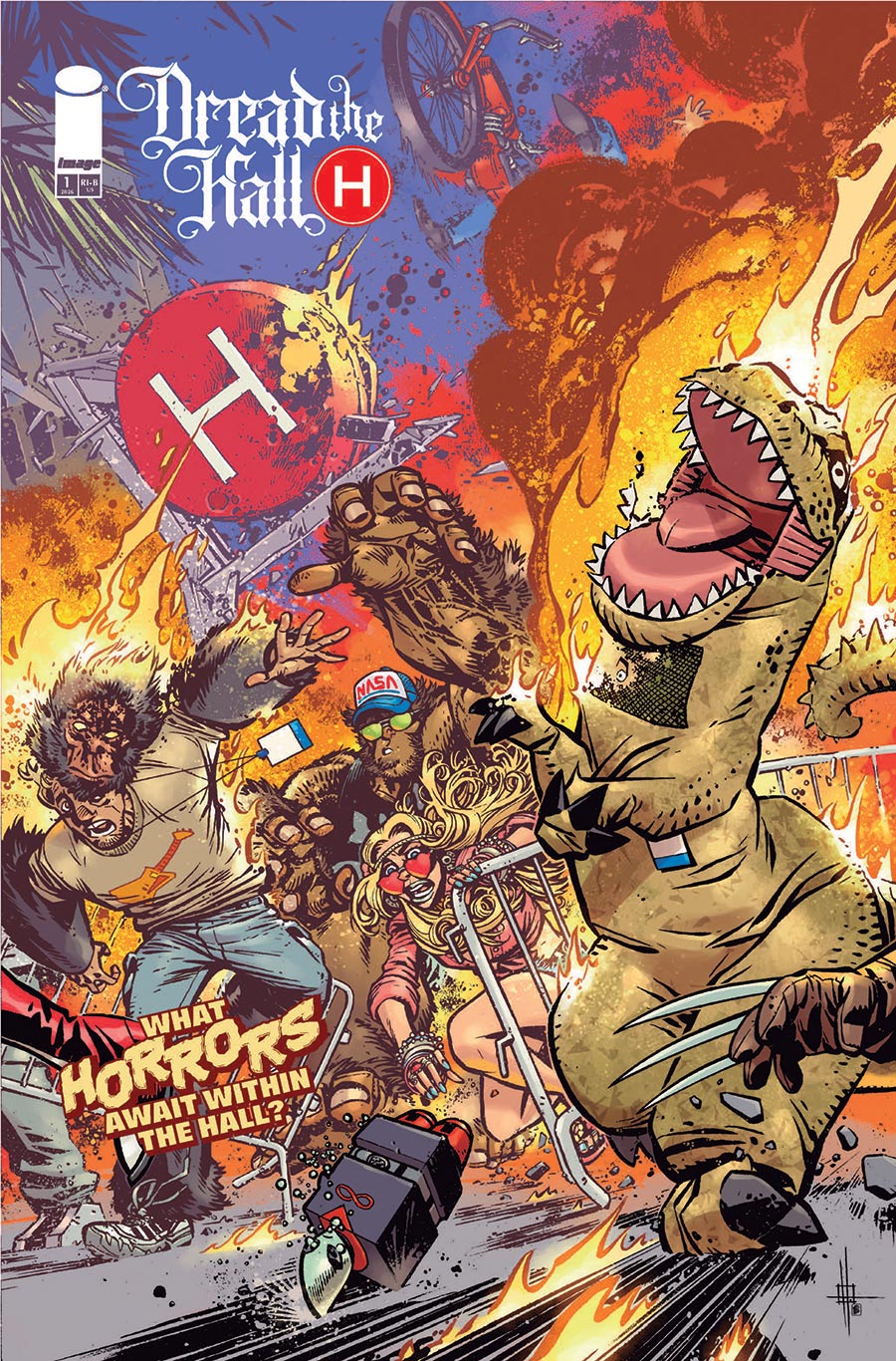Dread The Hall H 2026 #1 (One Shot) Cover E Incentive Zach Howard Variant Cover