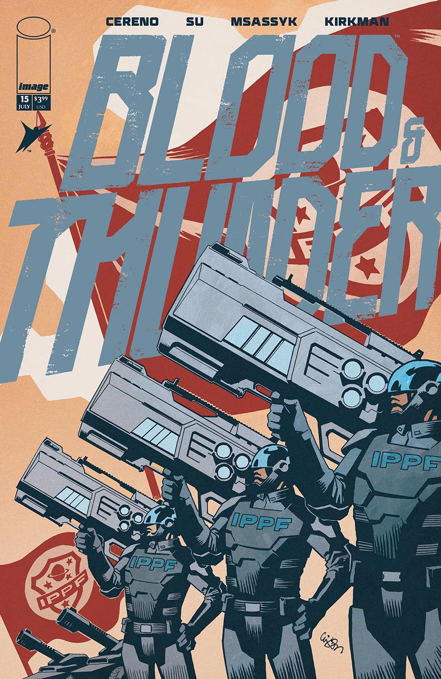 Blood & Thunder #15 Cover A Regular EJ Su & Dee Cunniffe Cover