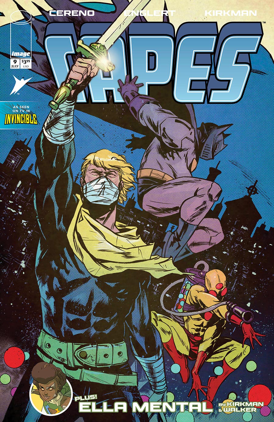 Capes Vol 2 #9 Cover E Variant Sanford Greene Cover (Invincible Universe)