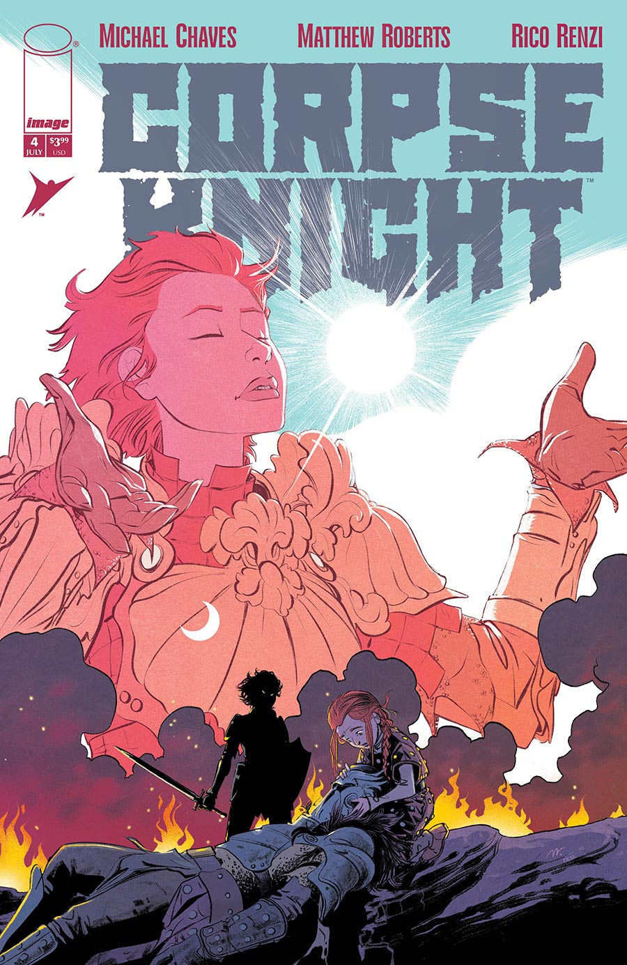 Corpse Knight #4 Cover A Regular Matthew Roberts & Rico Renzi Cover