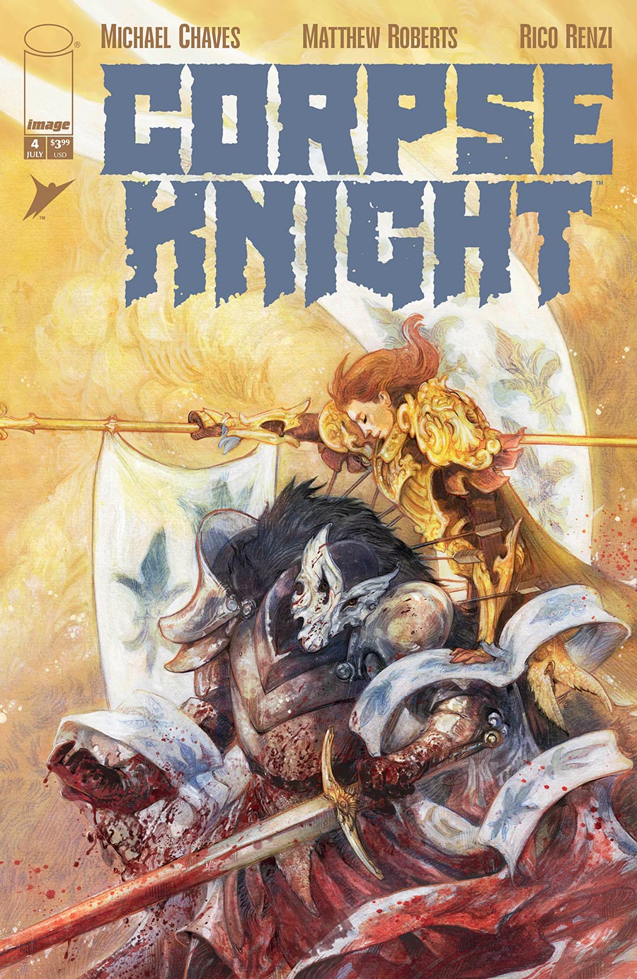 Corpse Knight #4 Cover B Variant Tiffany Turrill Cover