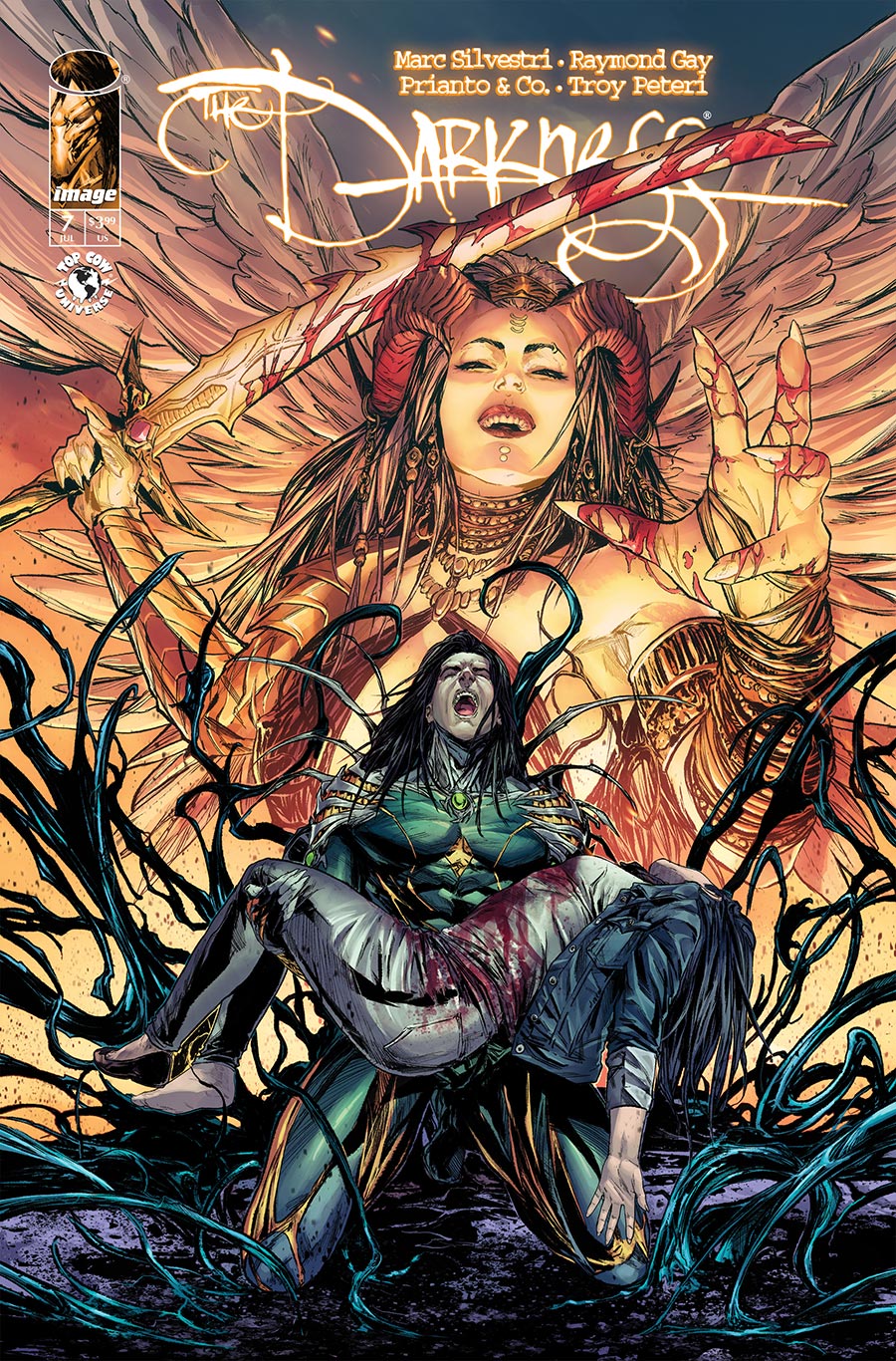 Darkness Vol 4 #7 Cover B Variant Raymond Gay & Arif Prianto Cover