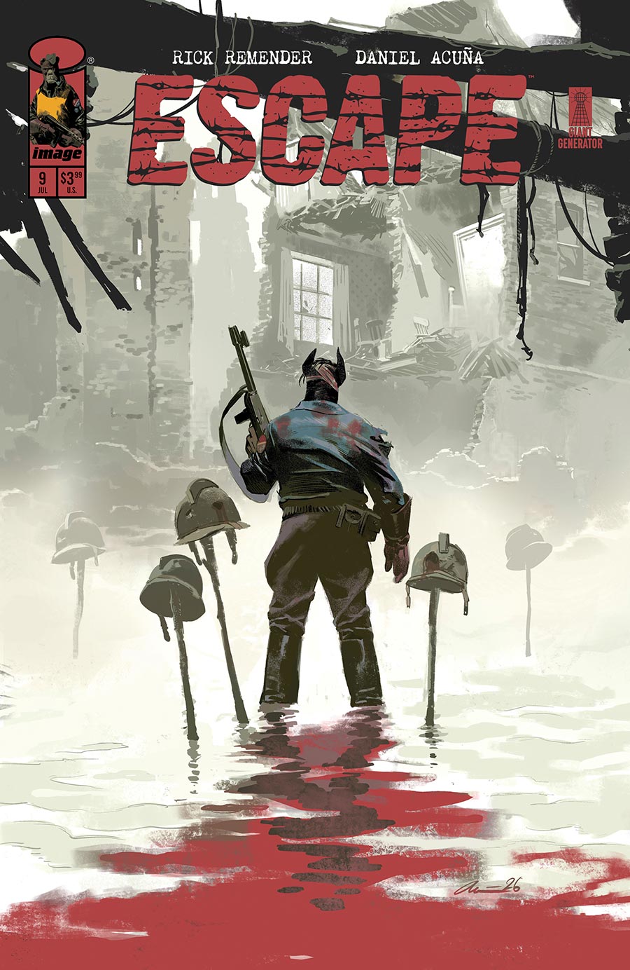 Escape #9 Cover A Regular Daniel Acuna Cover